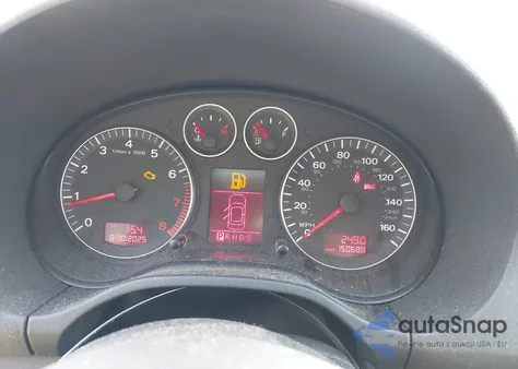 2007 Audi A3 2.0T z USA, uszkodzony, nr VIN WAUHF78PX7A067525